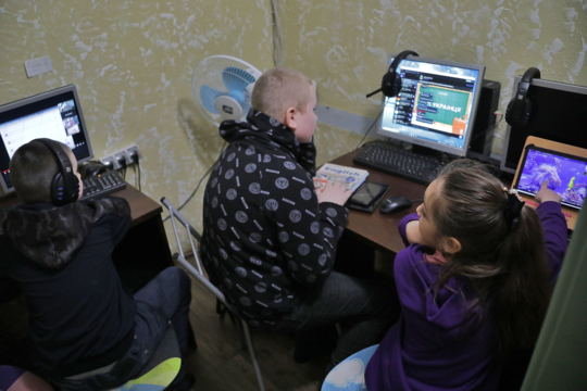 У шелтері є все для комфортного відпочинку дітей